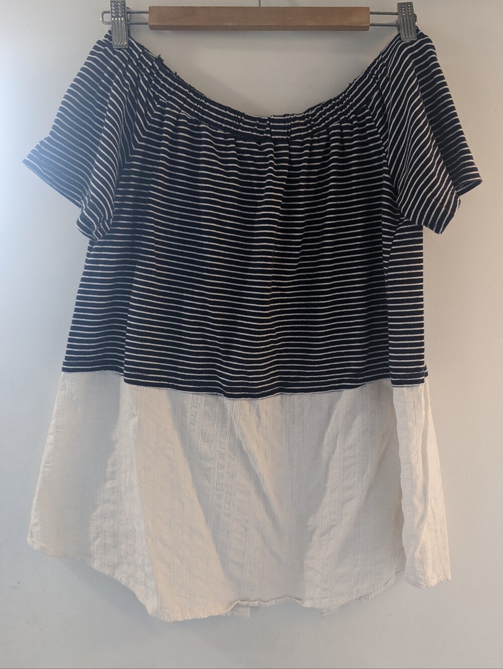 Blue Striped Blouse